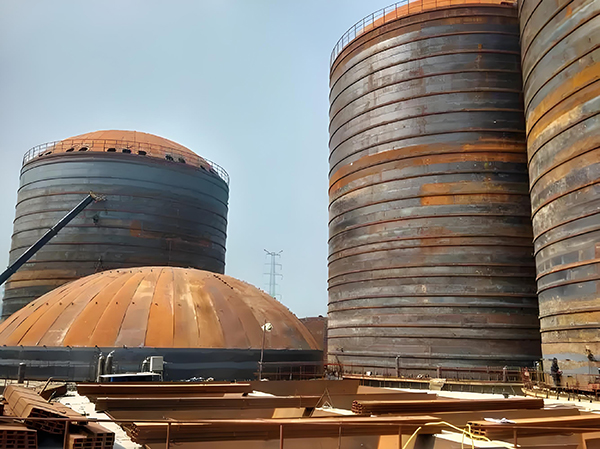 涵江焦粉钢板仓